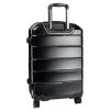 Olympus 3PC Artemis Luggage Set Hard Shell Suitcase ABS+PC  Jet Black - Image 6