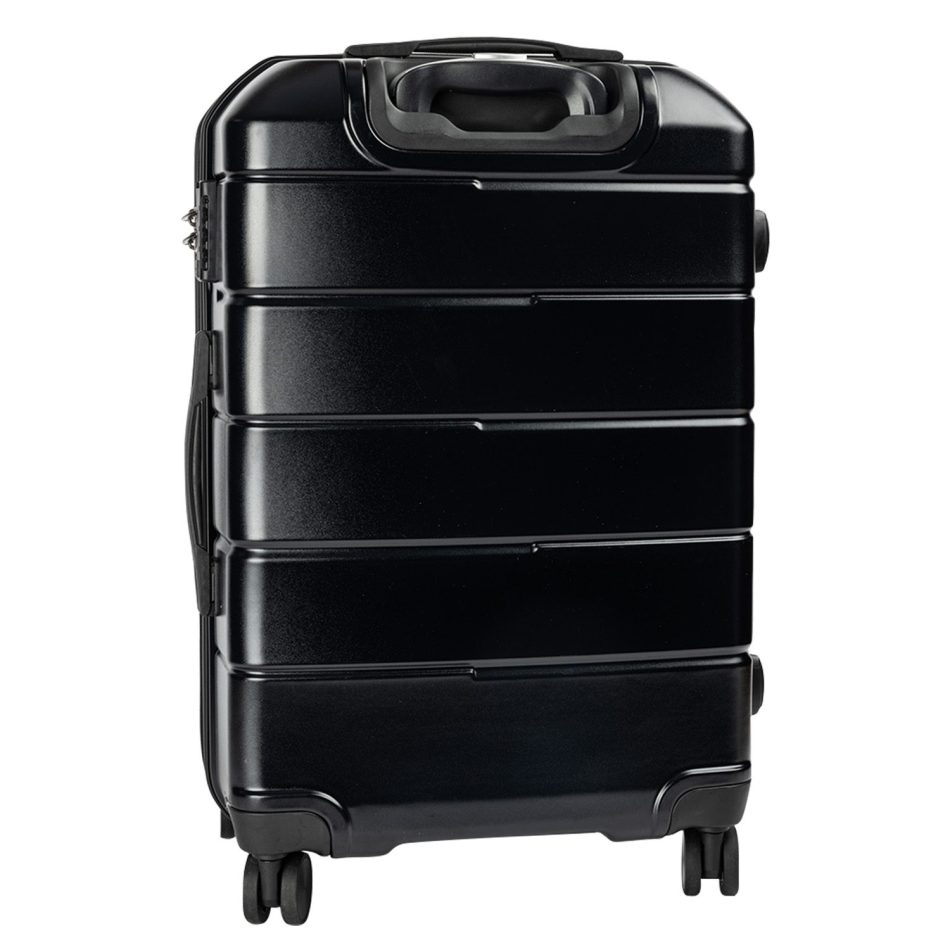Olympus 3PC Artemis Luggage Set Hard Shell Suitcase ABS+PC  Jet Black - Image 7