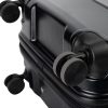 Olympus 3PC Artemis Luggage Set Hard Shell Suitcase ABS+PC  Jet Black - Image 10