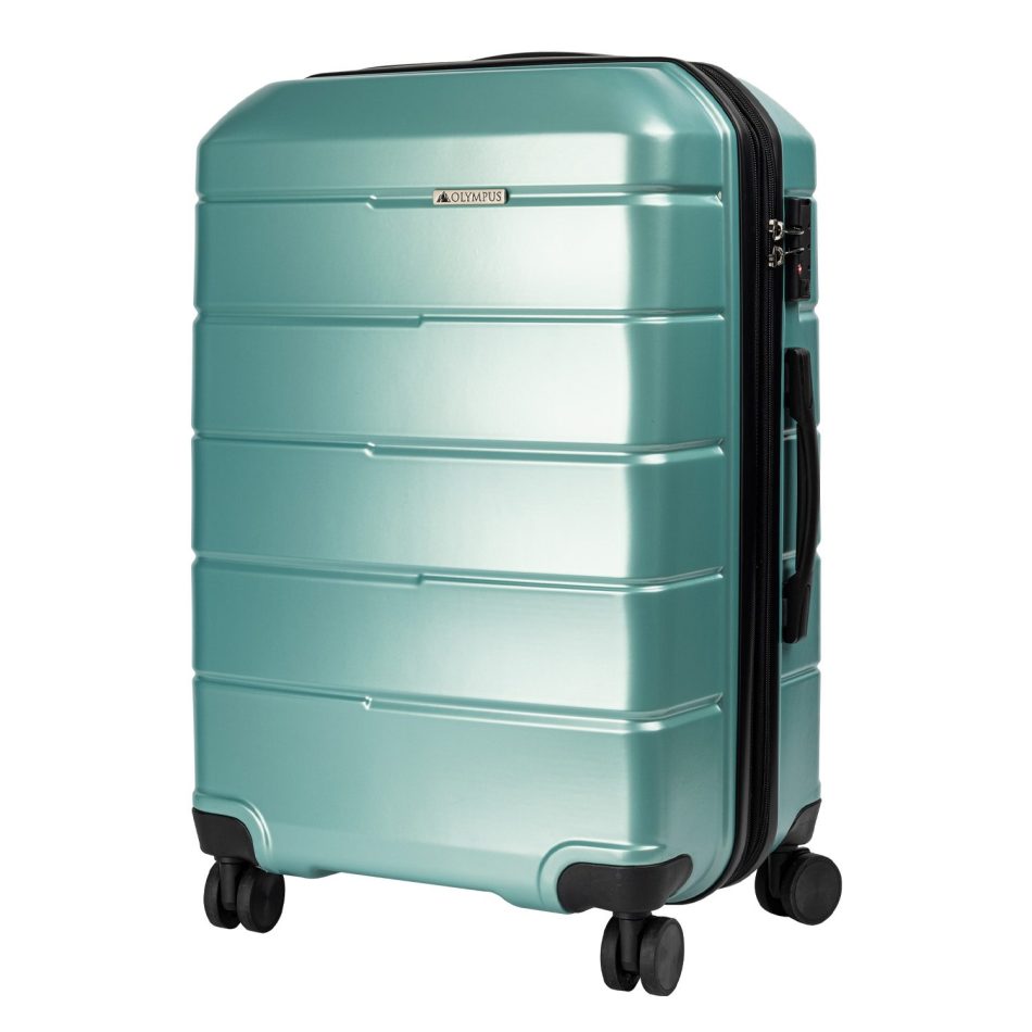 Olympus 3PC Artemis Luggage Set Hard Shell  ABS+PC - Electric Teal - Image 2