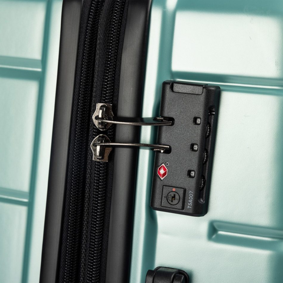 Olympus 3PC Artemis Luggage Set Hard Shell  ABS+PC - Electric Teal - Image 11