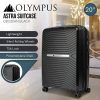 Olympus  Astra 20in Hard Shell Suitcase - Obsidian Black - Image 12