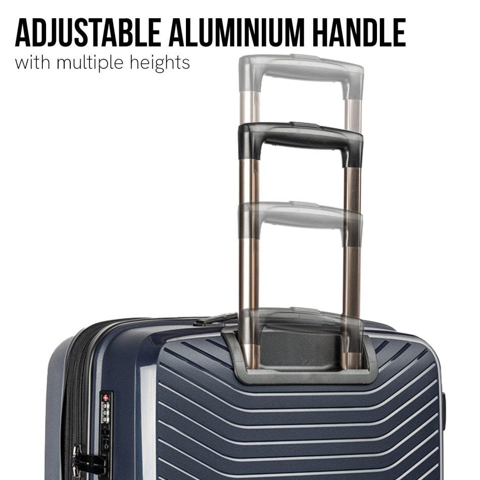 Olympus Astra 20in Lightweight Hard Shell Suitcase - Aegean Blue - Image 5