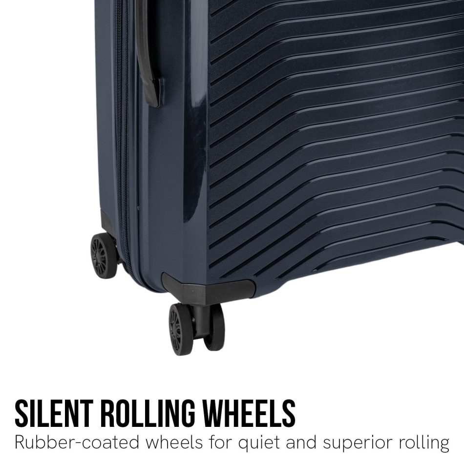 Olympus Astra 20in Lightweight Hard Shell Suitcase - Aegean Blue - Image 6