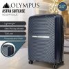Olympus Astra 24in Lightweight Hard Shell Suitcase - Aegean Blue - Image 12