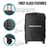 Olympus  Astra 29in Lightweight Hard Shell Suitcase - Obsidian Black - Image 4