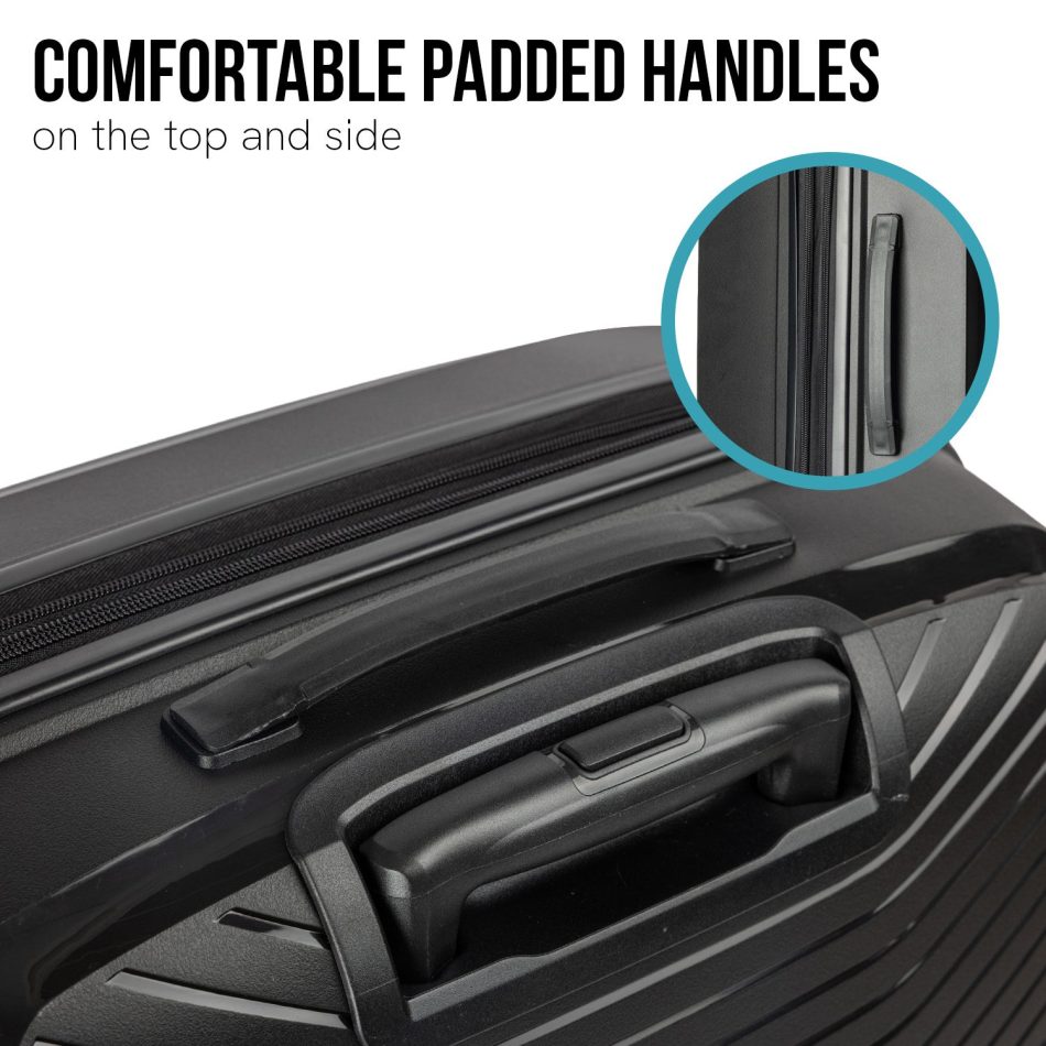 Olympus  Astra 29in Lightweight Hard Shell Suitcase - Obsidian Black - Image 7