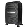Olympus 3PC Astra Luggage Set Hard Shell Suitcase - Obsidian Black - Image 2