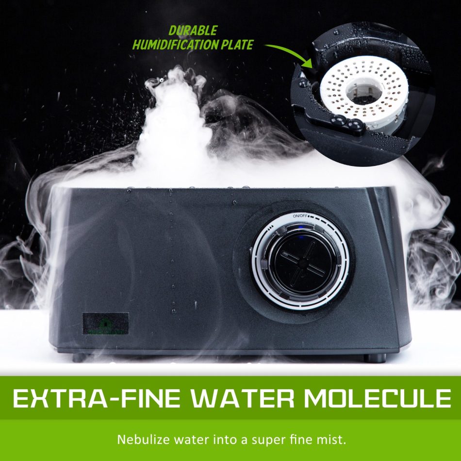 Air Humidifier Ultrasonic Cool Diffuser 6L BLACK - Image 6