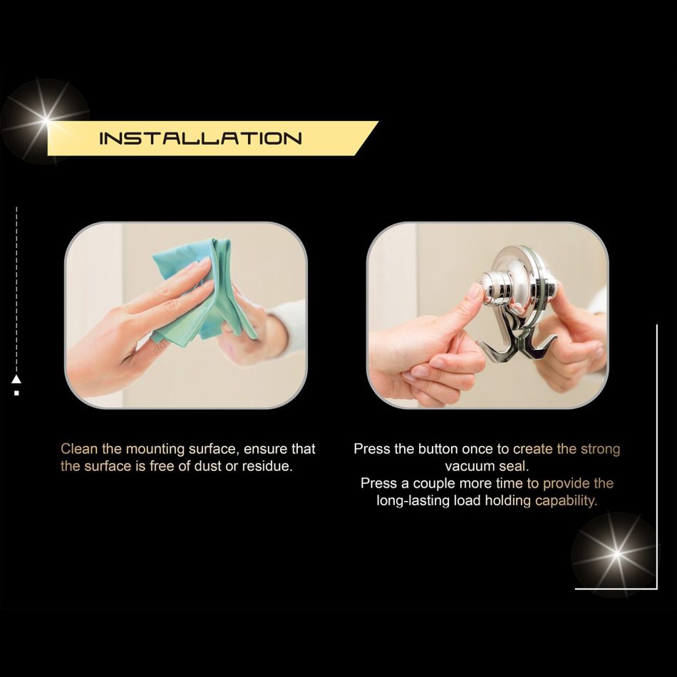 Hair Dryer Brush Comb Holder Removable Suction WHITE - Image 5