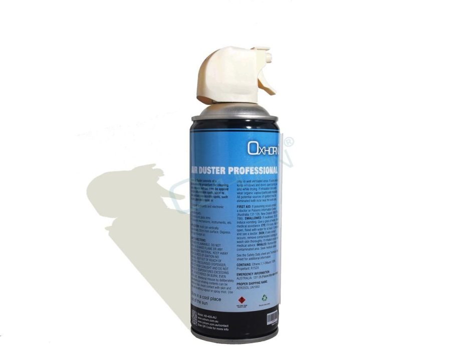 OXHORN Professional Multi-purpose Air Duster 400ML 285G AD-400-AU - Image 3