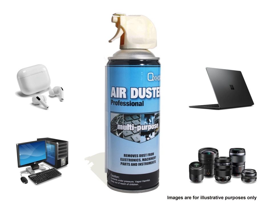 OXHORN Professional Multi-purpose Air Duster 400ML 285G AD-400-AU - Image 2
