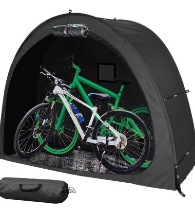 Bike Cover Storage Tent Durable Waterproof Anti-Dust Foldable Outdoor Tools Storage Shed