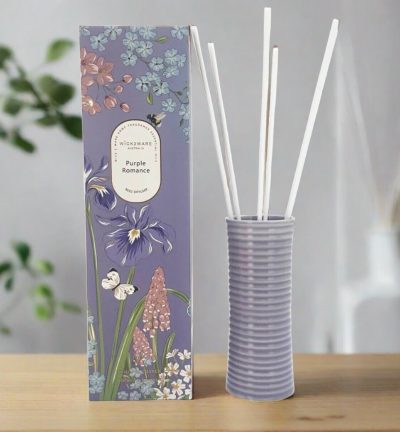Wick2ware Australia Home Fragrance Essentials Oil Reed Diffuser - Purple Romance