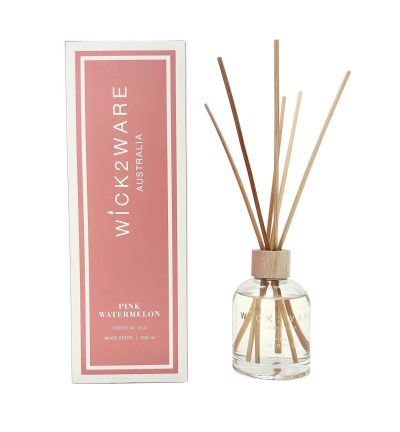 Wick2Ware Australia Pink Watermelon Fragrance Reed Diffuser 200ml/7.1 fl oz