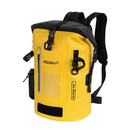 NOOYAH IPX8 Waterproof Bike Cycle Outdoor Sports Backpack Double-Layer Waterproof Bag  YELLOW