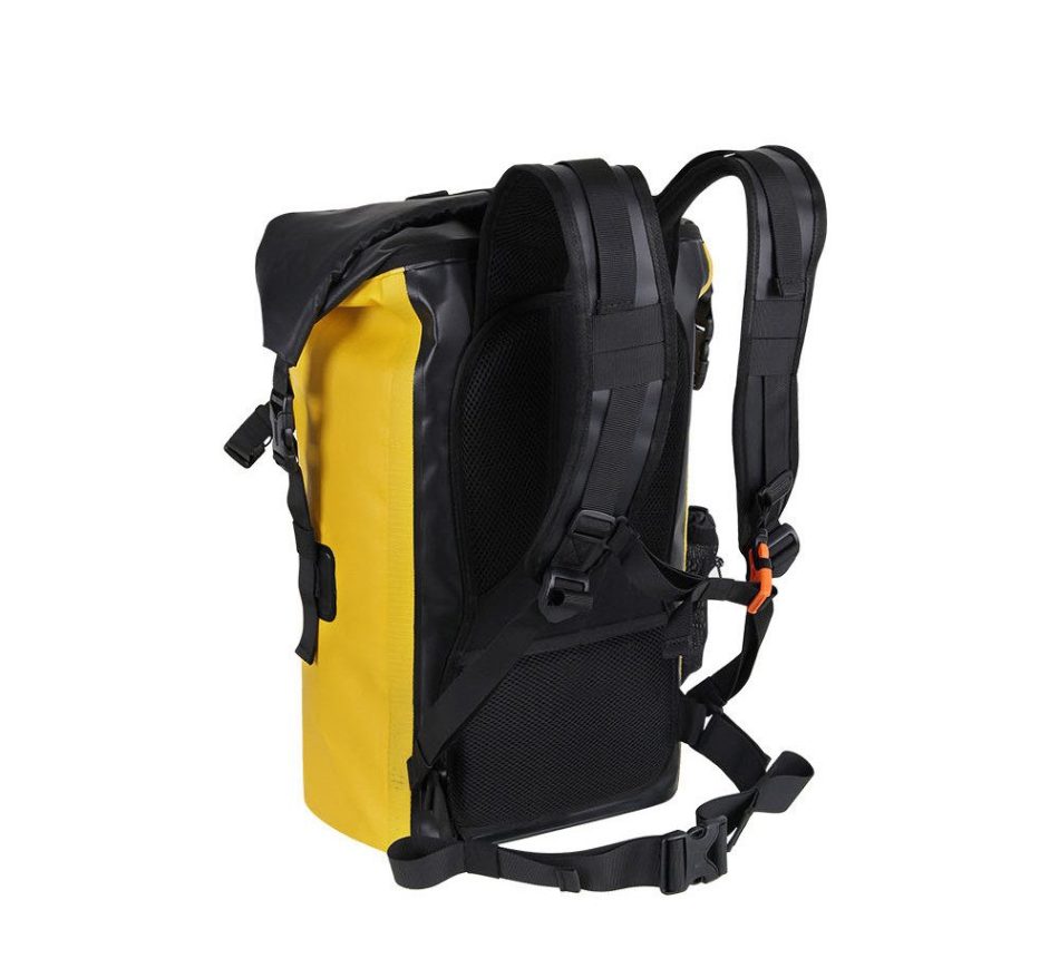 NOOYAH IPX8 Waterproof Bike Cycle Outdoor Sports Backpack Double-Layer Waterproof Bag  YELLOW - Image 2