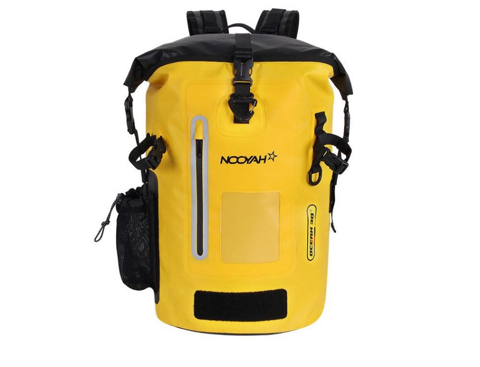 NOOYAH IPX8 Waterproof Bike Cycle Outdoor Sports Backpack Double-Layer Waterproof Bag  YELLOW - Image 3