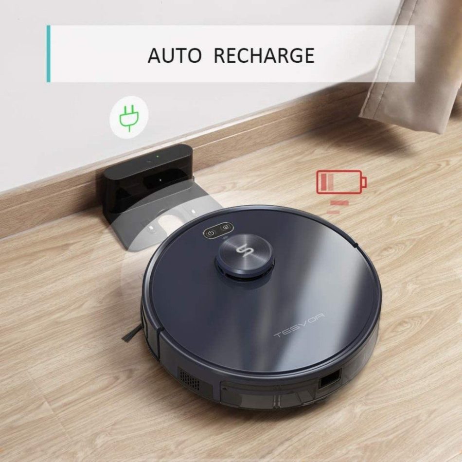 Tesvor S6+ Robot Vacuum Cleaner Mop 2700Pa With Laser Navigation - Image 4