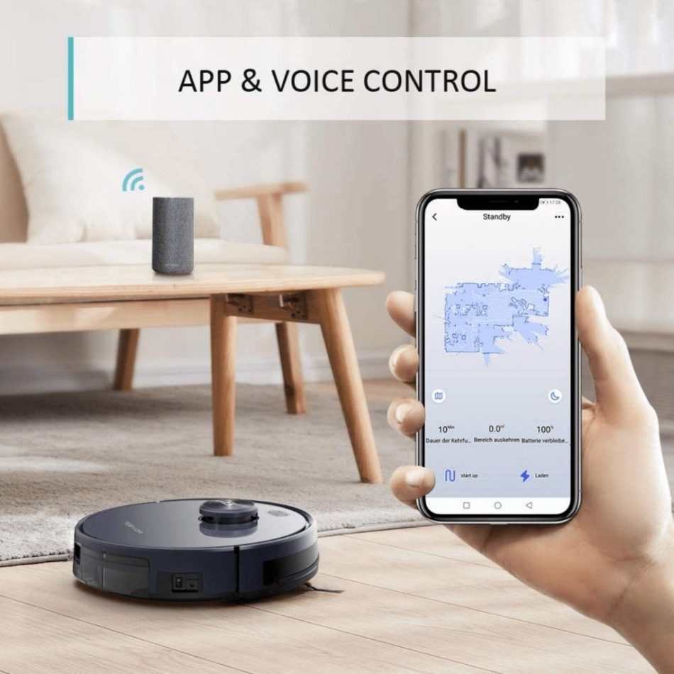 Tesvor S6+ Robot Vacuum Cleaner Mop 2700Pa With Laser Navigation - Image 5