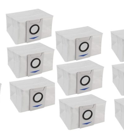 12 X Auto Empty Station Dust Bags For Ecovacs Deebot X1 Omni Series Robots