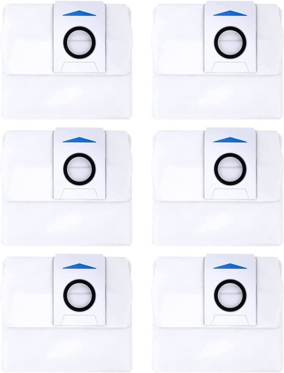6 X Auto Empty Station Dust Bags For Ecovacs Deebot X1 Omni Series Robots - Image 2