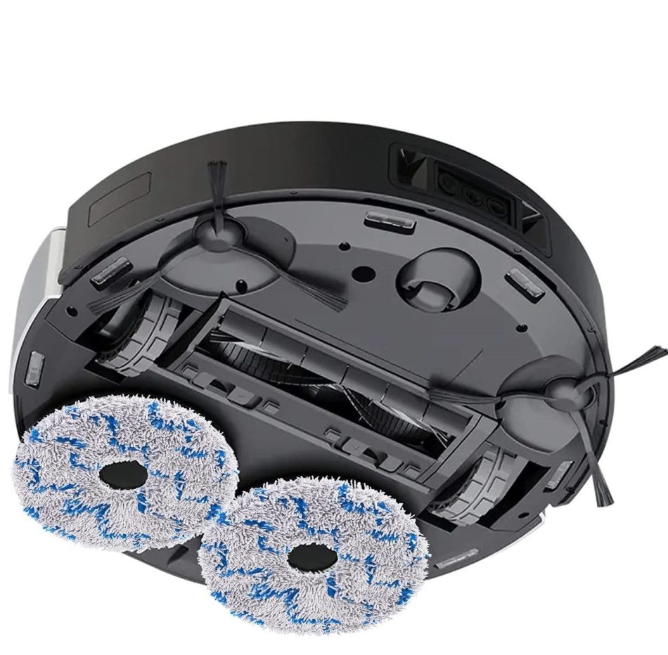 4 X  Mop Pads for Ecovacs Deebot X1 Series Robot Vacuum Cleaners - Image 2