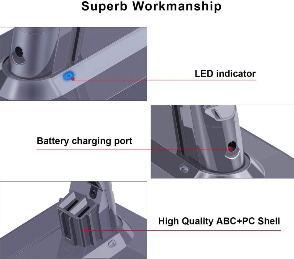 Battery for all Dyson V7 SV11 vacuum cleaners - Image 6