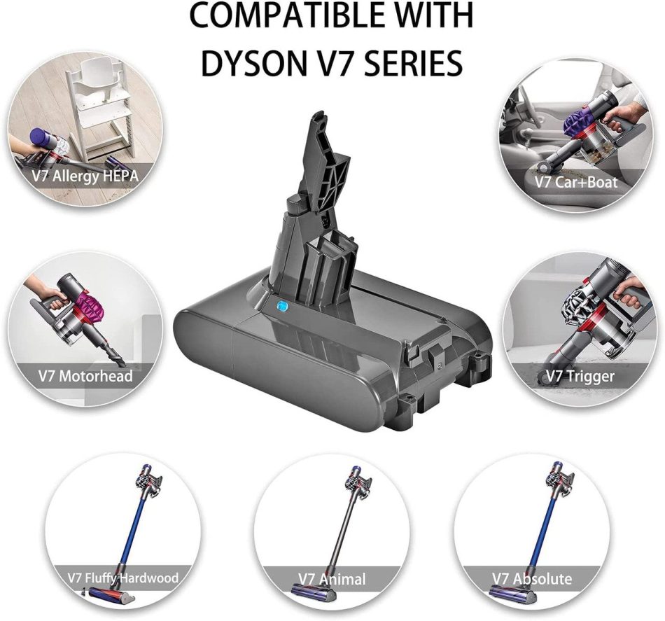 Battery for all Dyson V7 SV11 vacuum cleaners - Image 7