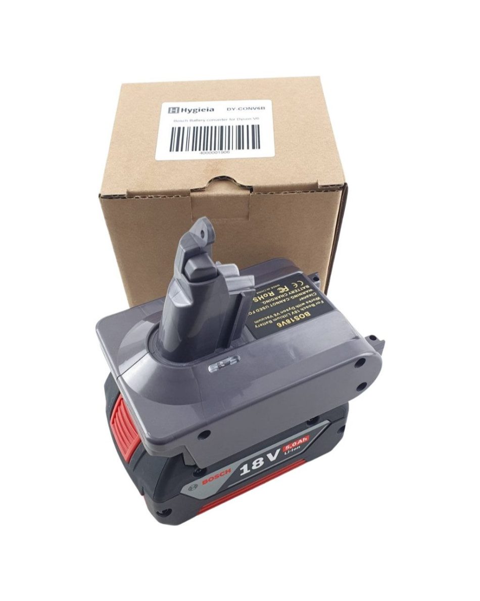 Bosch 18V To Dyson V6, DC58 & DC59 Battery Converter / Adapter - Image 2
