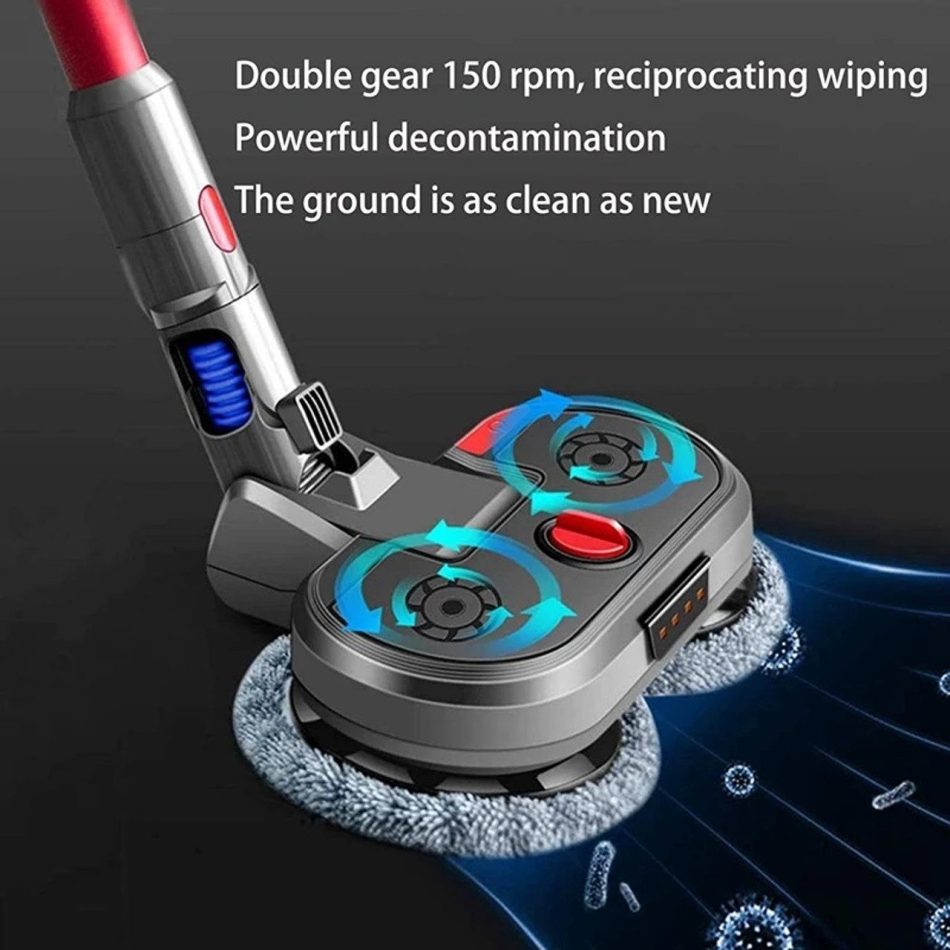 Superior Mop & Vacuum Tool for Dyson V7, V8, V10, V11 & V15 Vacuum Cleaners - Image 4