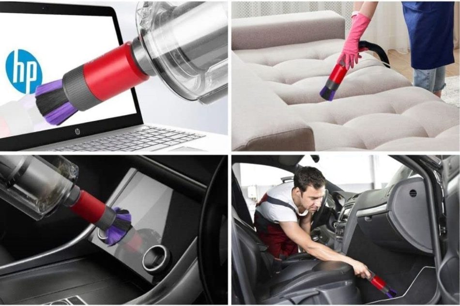 Scratch-Free, Self cleaning Dusting Brush for Dyson V7, V8, V10, V11, V12 & V15 - Image 5