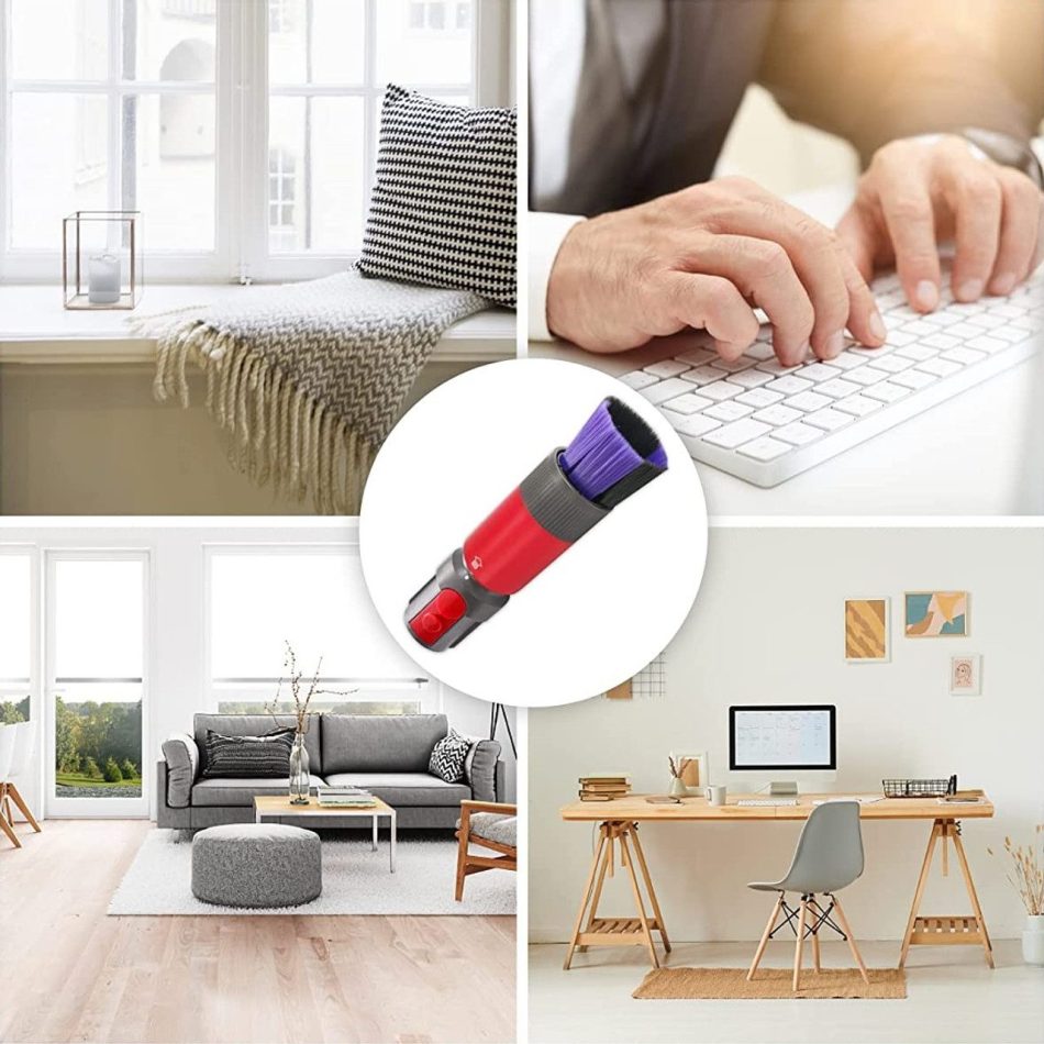 Scratch-Free, Self cleaning Dusting Brush for Dyson V7, V8, V10, V11, V12 & V15 - Image 6