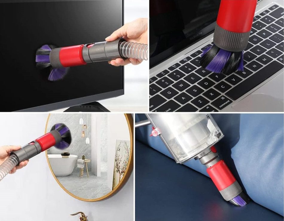 Scratch-Free, Self cleaning Dusting Brush for Dyson V7, V8, V10, V11, V12 & V15 - Image 8