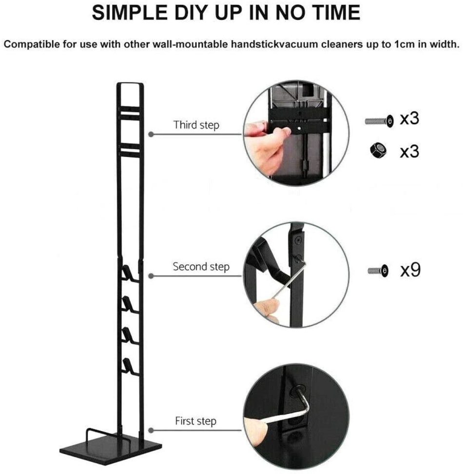 Docking stand for Dyson stick vacuum cleaners - Stable Design - Image 3