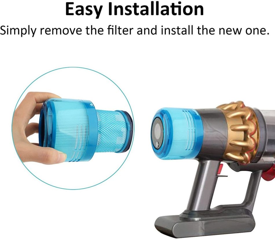 2 X HEPA Filters For DYSON V15 Detect Stick Vacuum Cleaners - Image 5