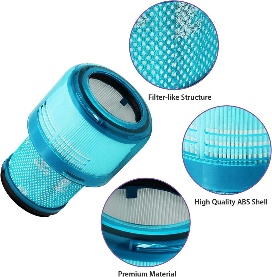 2 X HEPA Filters For DYSON V15 Detect Stick Vacuum Cleaners - Image 7