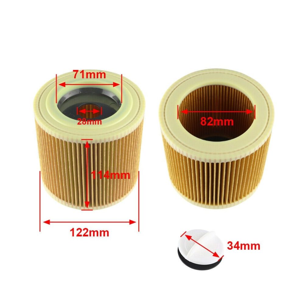 HEPA Filter for Karcher Vacuum Cleaners WD2200 to WD3800 Series, A1000 to A2901 Series - Image 4
