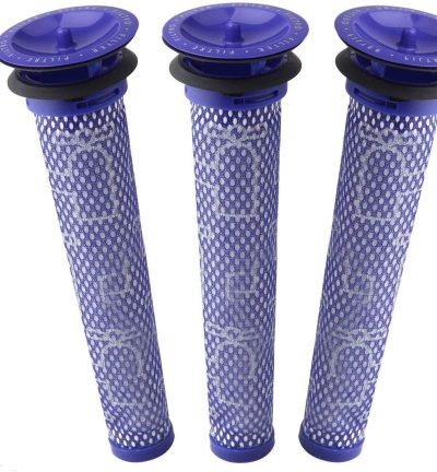 3 x Filters for DYSON V6, V7, V8,  DC58, DC59, DC61, DC62 stickvac