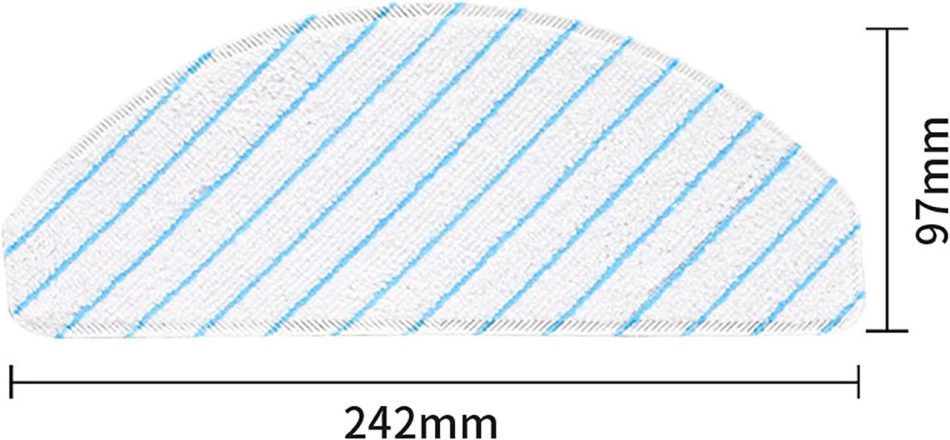 10 X Mopping pads for Ecovacs Deebot T9/T9+/N8 PRO/N8 PRO+/N8/N8+/NEO/T8/T8+/T8 AIVI/X1 PLUS/T10 PLUS - Image 4