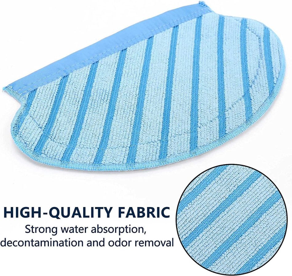 10 X Washable Mopping Pads For Ecovacs Deebot Ozmo 700, 750, 920, 950, N7 & T5 Robot Vacuum Cleaners - Image 8