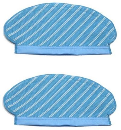 2 X  Reusable Mopping Pads For Ecovacs Deebot Ozmo 700, 750, 920, 950, T5, N5 & N7