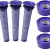 3 X Filter Kits for DYSON V7 (SV11, SV37) & V8 (SV10, SV25) Vacuum Cleaners