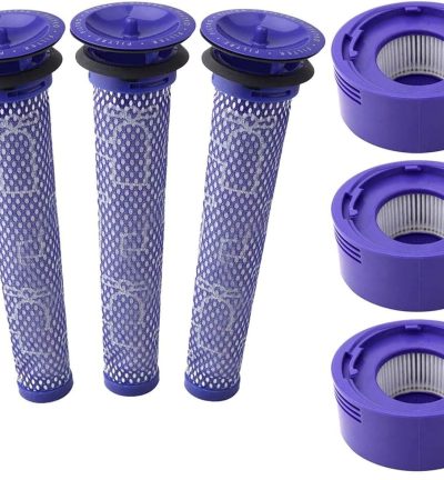 3 X Filter Kits for DYSON V7 (SV11, SV37) & V8 (SV10, SV25) Vacuum Cleaners