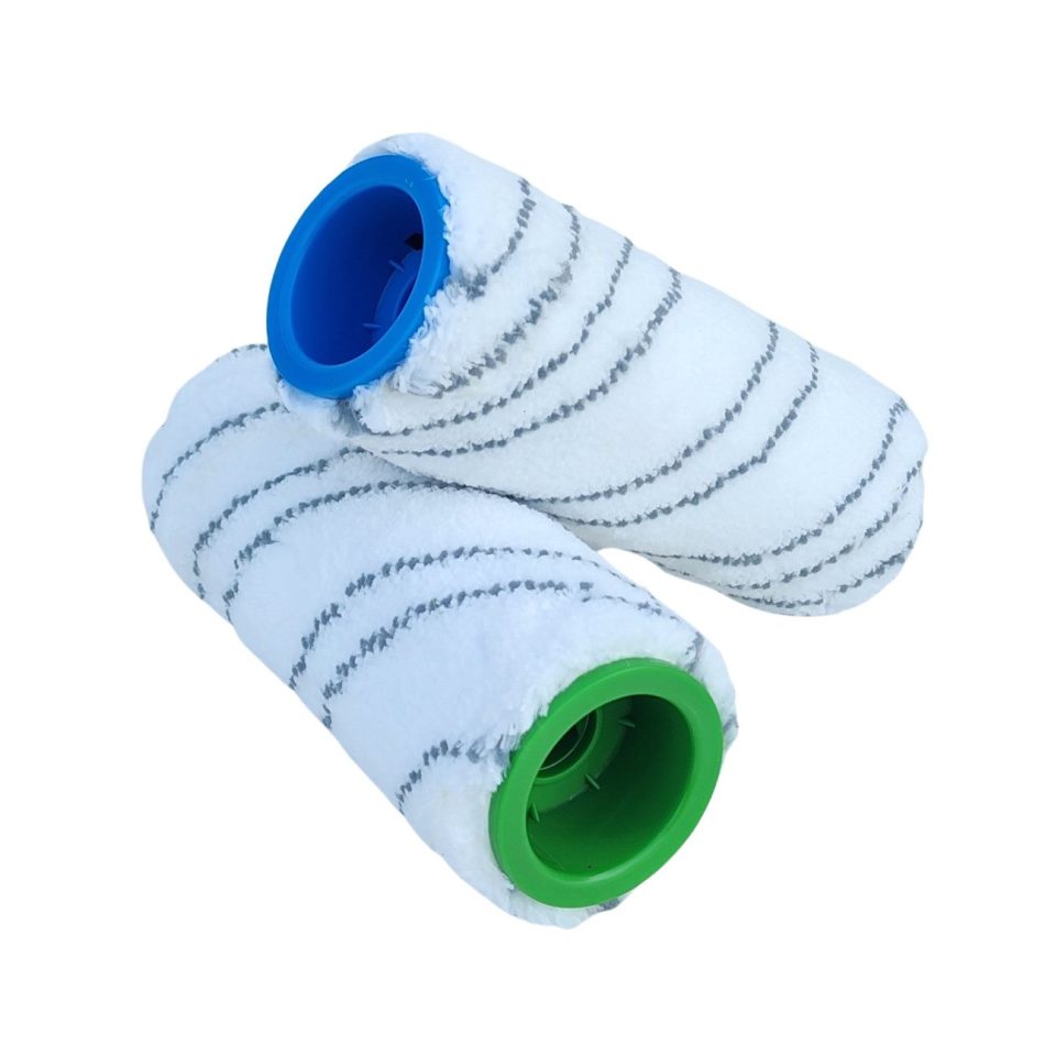 2 x  Scrubbing Rollers for Karcher FC3, FC5 & FC7 Floor Cleaner - stone & tiles - Image 2