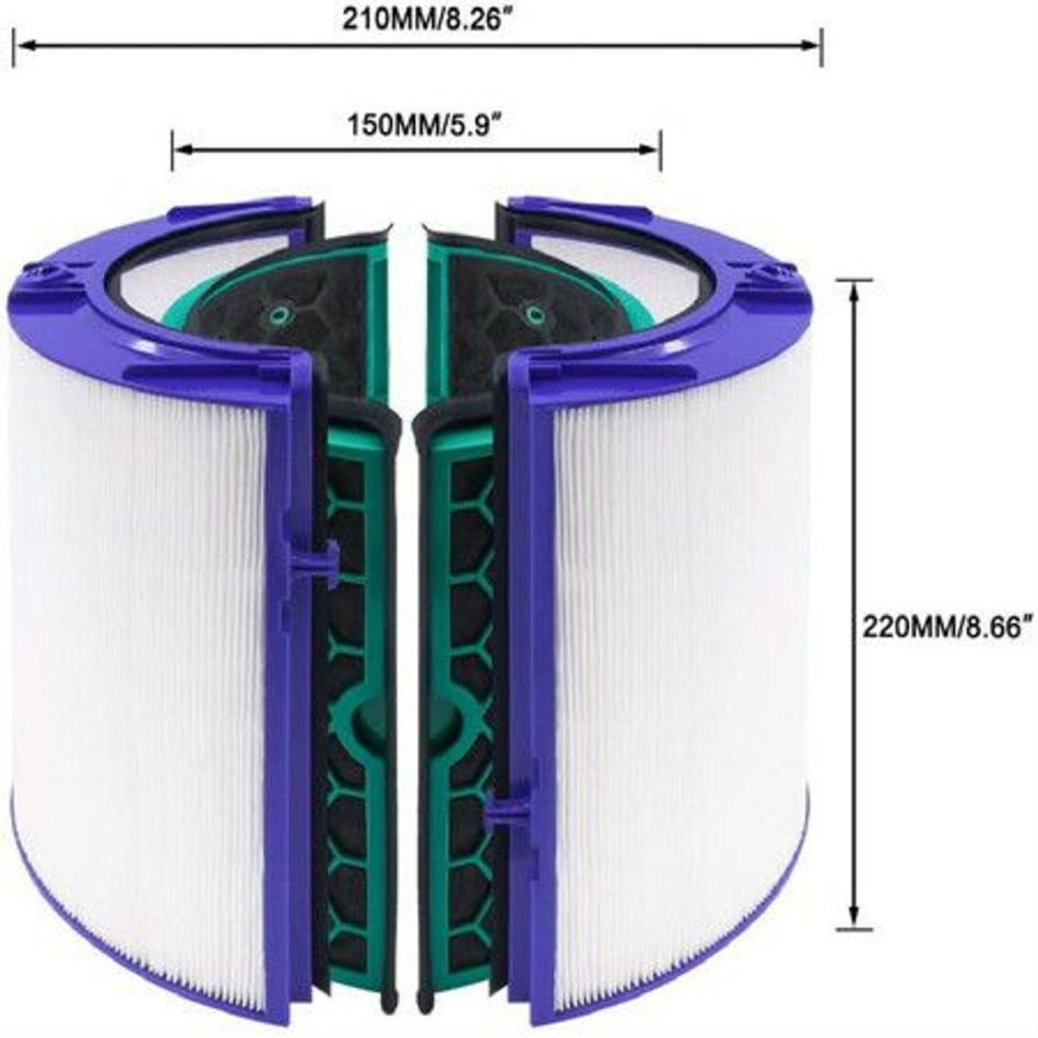Glass HEPA + Inner Carbon Filter for Dyson Pure Cool Air Purifier - Image 9