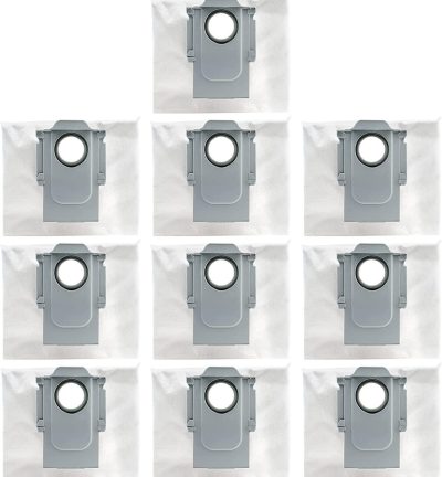10 X Vacuum Bags For Roborock S7 MaxV Ultra, Q7 Max+, S8+ & S8 Pro Ultra