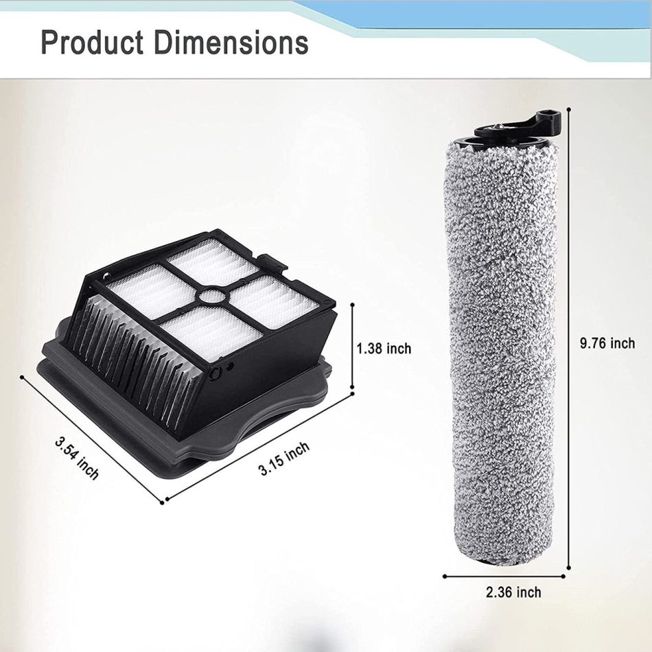 Filters & Roller Brush Pack For Tineco Floor One S3 - Image 8