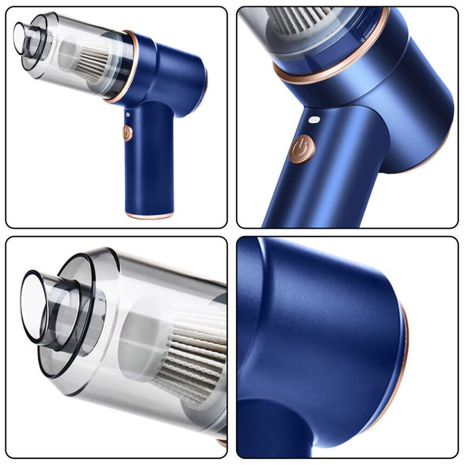 Portable Vacuum Cleaner Car Air Duster Handheld Cordless Home Car Dust Blower - Image 7