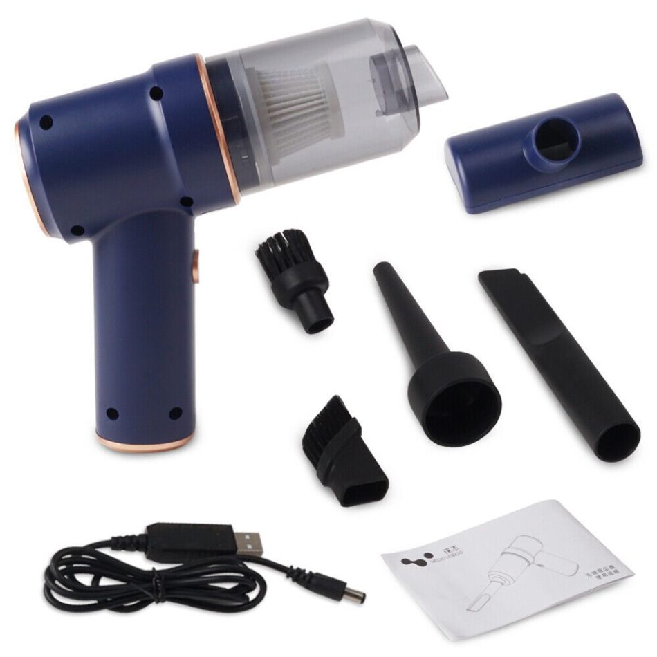 Portable Vacuum Cleaner Car Air Duster Handheld Cordless Home Car Dust Blower - Image 8